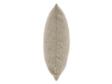 beties Wunschton Kissenhülle 50x50 cm Taupe Braun – Seitenansicht, melierter Möbelstoff 