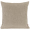  beties Wunschton Kissenhülle 60x60 cm Taupe Braun – Vorderansicht, melierter Möbelstoff Sofakissen 