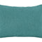  beties Wunschton Kissenhülle 25x35 cm Teal Petrol – vorderansicht, melierter Möbelstoff 