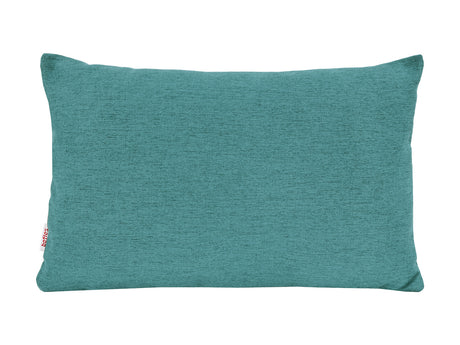 beties Wunschton Kissenhülle 40x60 cm Teal Petrol – vorderansicht, melierter Möbelstoff