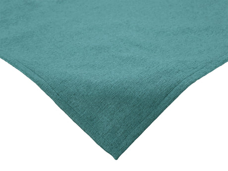  beties Wunschton XS Mitteldecke 60x60 cm Teal Petrol – Vorderansicht, melierter Möbelstoff 