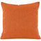  beties Wunschton Kissenhülle 40x40 cm Terracotta Orange – Vorderansicht, melierter Möbelstoff 