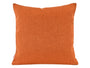  beties Wunschton Kissenhülle 40x40 cm Terracotta Orange – Vorderansicht, melierter Möbelstoff 