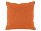  beties Wunschton Kissenhülle 60x60 cm Terracotta Orange – vorderansicht, melierter Möbelstoff 
