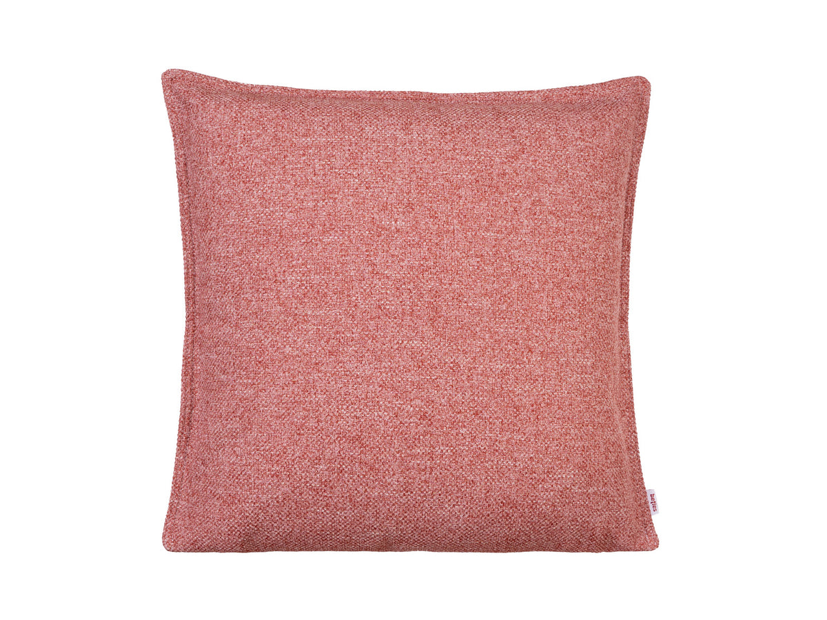 Kissenhülle 50x50 cm Bouclé cherry-rot – Jeans-Doppelnaht | beties Boucle