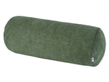  XL Rollenhülle 25x70 cm oliven-grün Chenille-Haptik beties „FarbTon" – Kissenbezug Oeko-Tex 