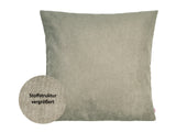 Kissenhülle greig-taupe Chenille-Haptik beties "FarbTon"