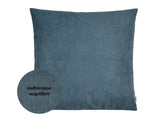 Kissenhülle nordlicht-blau Chenille-Haptik beties "FarbTon"