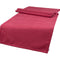  XL Tischläufer 40x220 cm himbeer-rot Chenille-Haptik beties „FarbTon" – Tischwäsche Oeko-Tex 