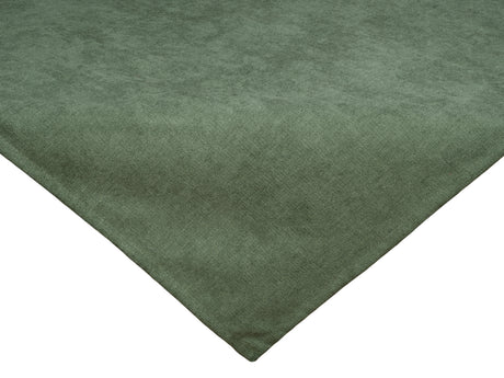  XS Mitteldecke 60x60 cm oliven-grün Chenille-Haptik beties „FarbTon" 