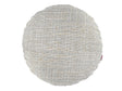  beties Freiluft Melange Outdoor-Kissenhülle 40 cm rund Beige Frontansicht – wetterfeste Rundkissenhülle für Garten 