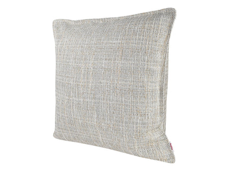  beties Freiluft Melange Outdoor-Kissenhülle 50x50 cm Beige Schräg – wetterfeste Kissenhülle für Gartensofa 