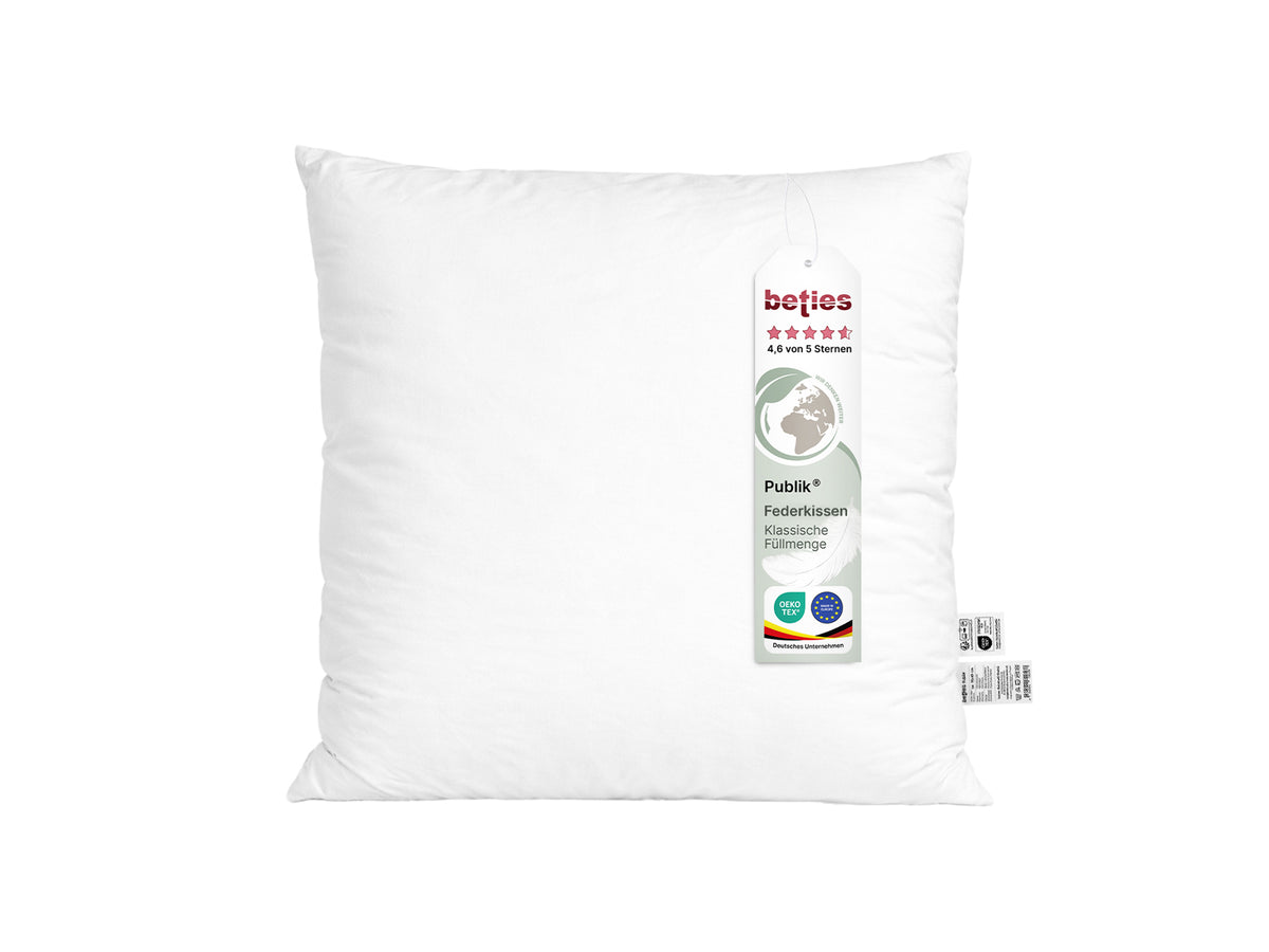 Federkissen großes Sofakissen 60x60 cm Innenkissen – Dekokissen | Publik