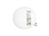 beties PublikFree Polyesterflocken Füllkissen 40 cm rund – etikett,  Polyester, vegan, waschbar, Made in Europe