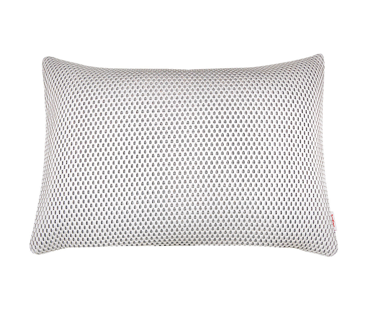 Reise-Kissenhülle 25x40 cm 3D-Waben elektro-weiß – 550 g/m² | beties Rhythm