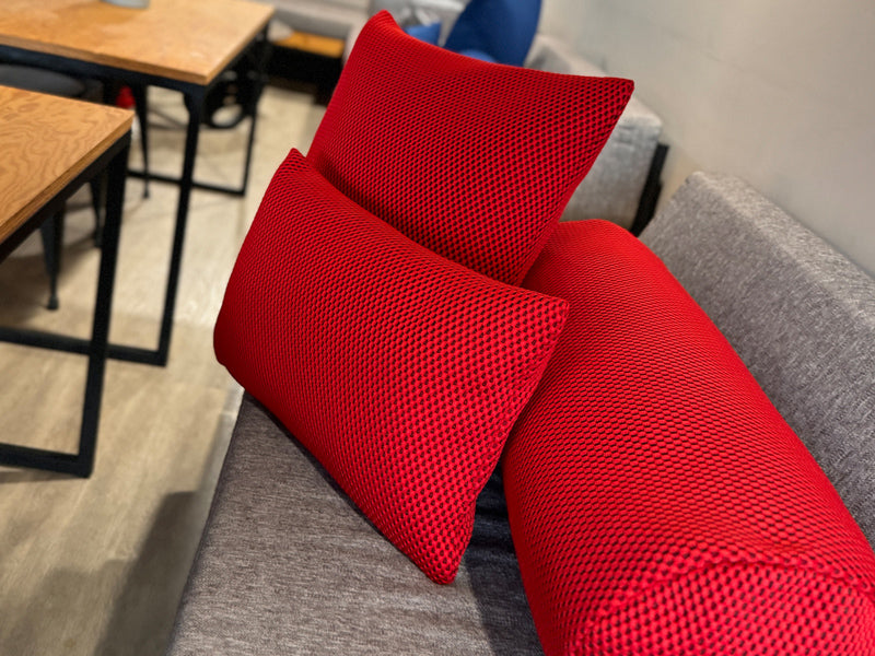 Cushion cover approx. 30x50 cm 3D honeycomb structure beties "Rhythm"