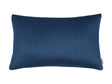 Kissenhülle 30x50 cm im 3D-Waben-Design in wave-blau – beties Rhythm