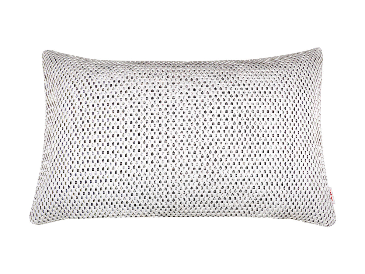 Kissenhülle 30x50 cm 3D-Waben elektro-weiß – 550 g/m² | beties Rhythm